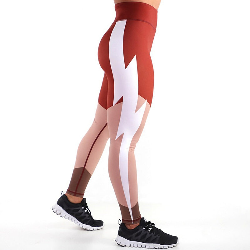 Lightnings | Fitness Pants High Waist Push Up Workout Leggings