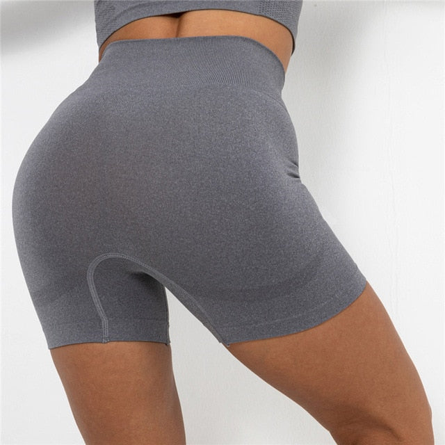 Kaminsky Women's Fashion Seamless Leggings Ladies Athleisure Sportswear Sweat Pants Trousers High Waist Solid Fitness Leggings