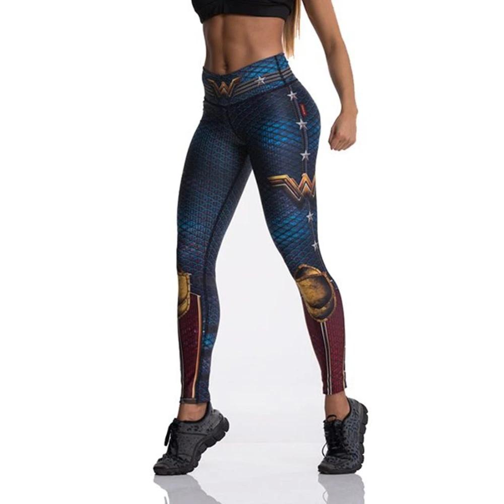 Wonder Woman Leggings - High Waist Workout Leggings